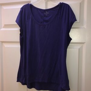 Athleta indigo athletic top